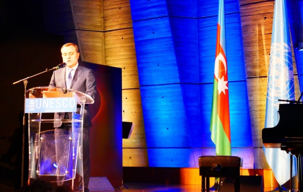 Parisdə UNESCO-nun baş qərargahında Bakı Dövlət Universitetinin 100 illiyi təntənə ilə qeyd olunub