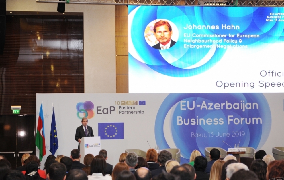 Wirtschaftsforum Aserbaidschan-EU in Baku