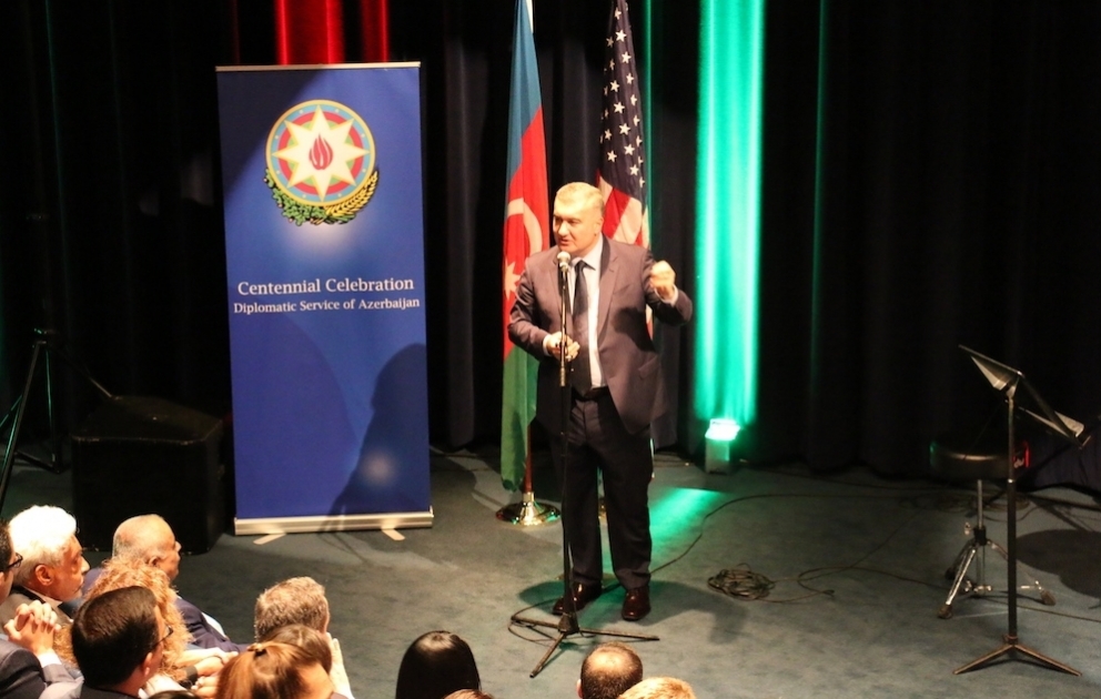 Vaşinqtonda Azərbaycan diplomatik xidmətinin 100 illiyinə həsr olunmuş konsert keçirilib