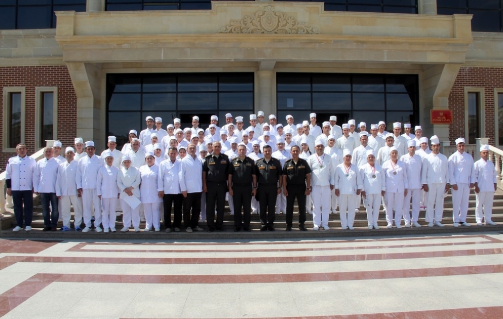 The graduates of the Chefs Training Courses were issued certificates