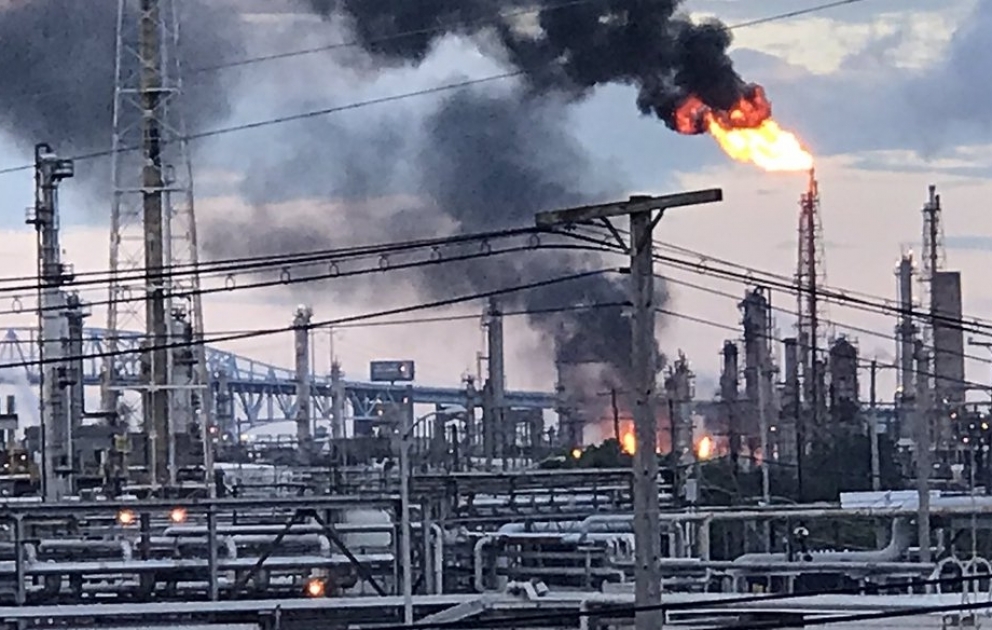 Fire Rips Through Philadelphia Refinery