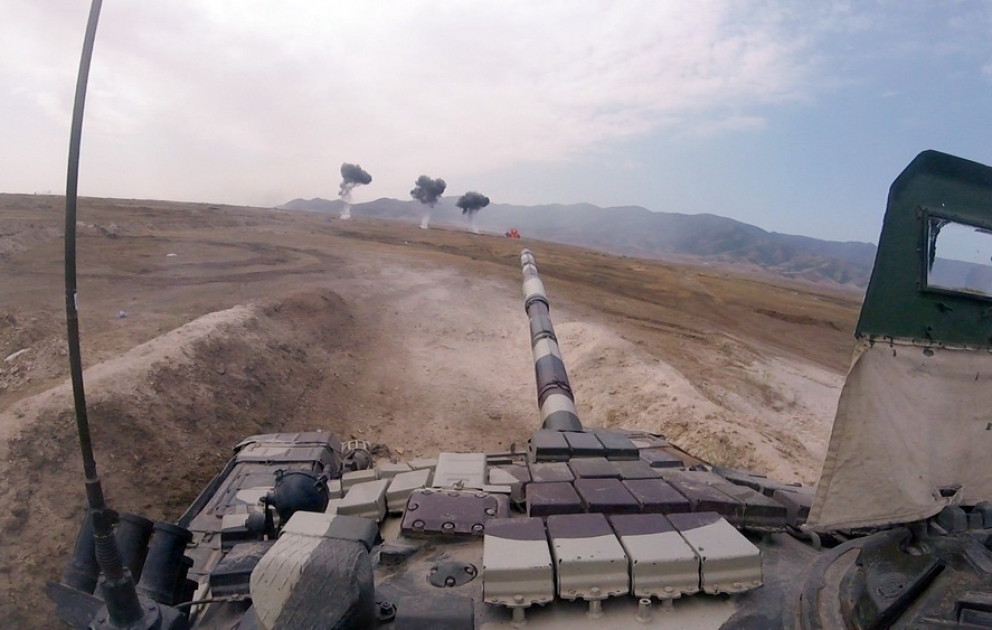 Training exercises were conducted in the Army Corps in the frontline zone