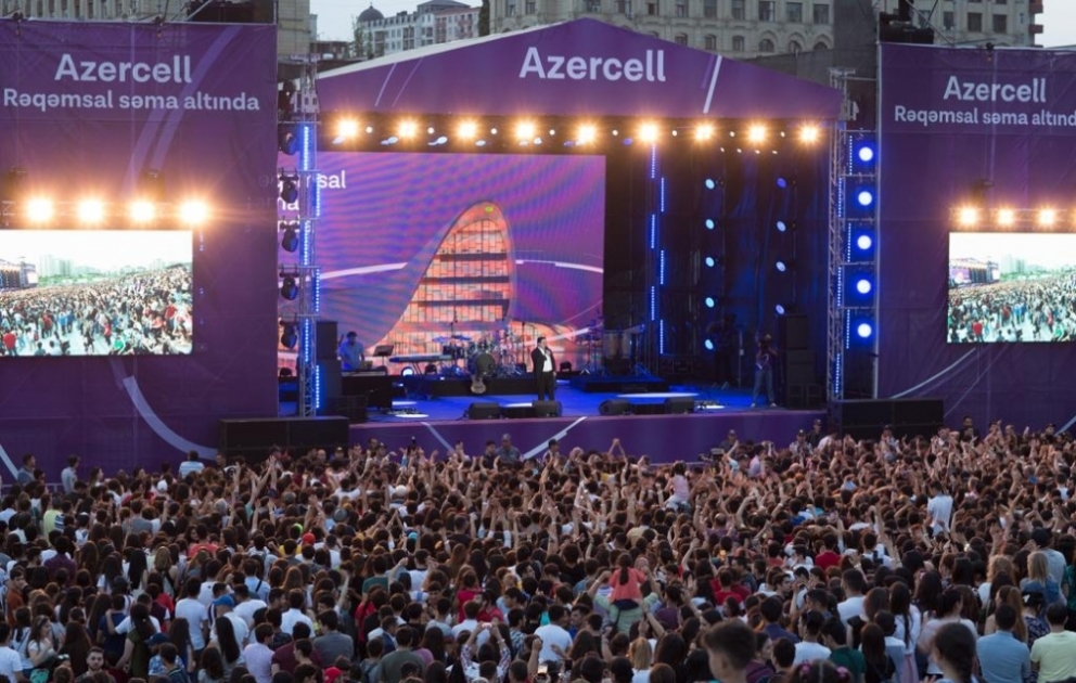 Azercell präsentiert spektakuläre digitale Show!