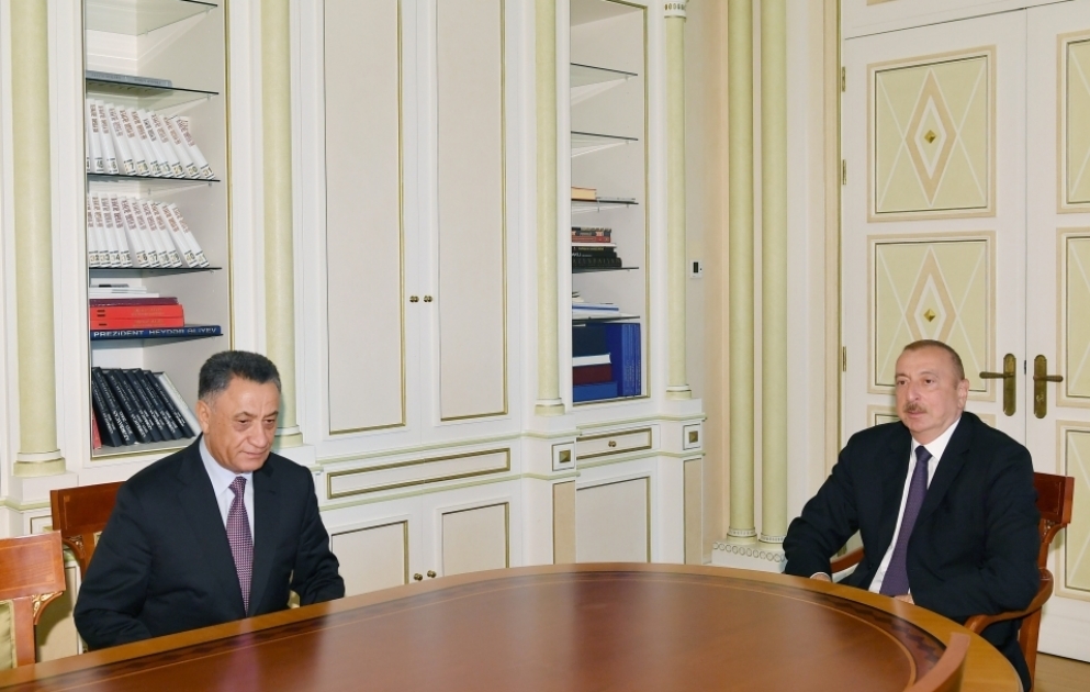 President Ilham Aliyev received Ramil Usubov on his appointment as Secretary of Security Council