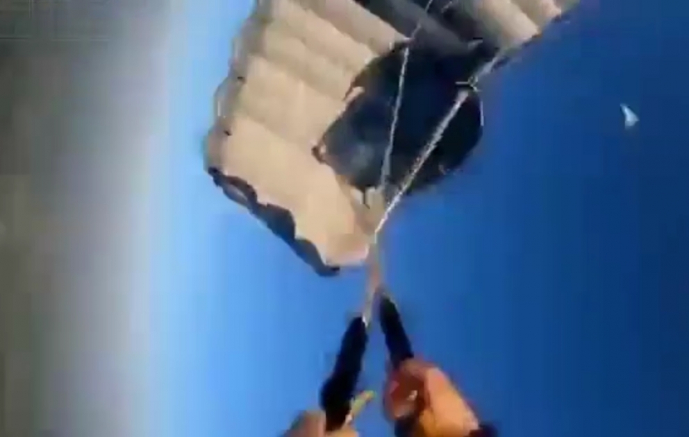Paraşütlə tullanma planlaşdırdığı kimi olmadı
