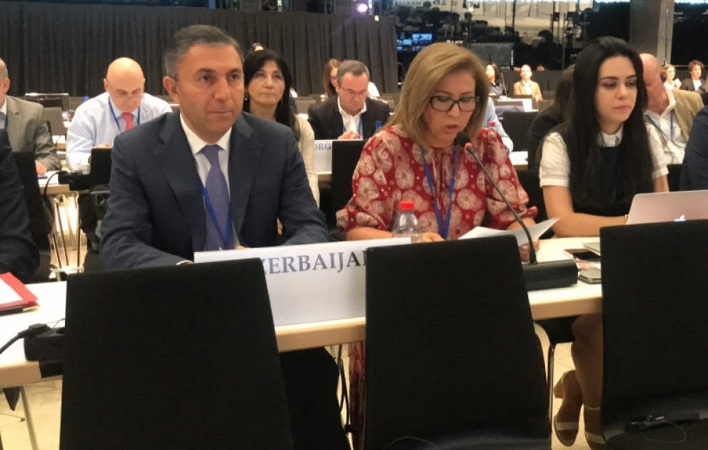 ATƏT PA-nın iclasında Milli Məclisin vitse-spikeri Bahar Muradova erməni nümayəndə heyətinin taktikasını ifşa edib