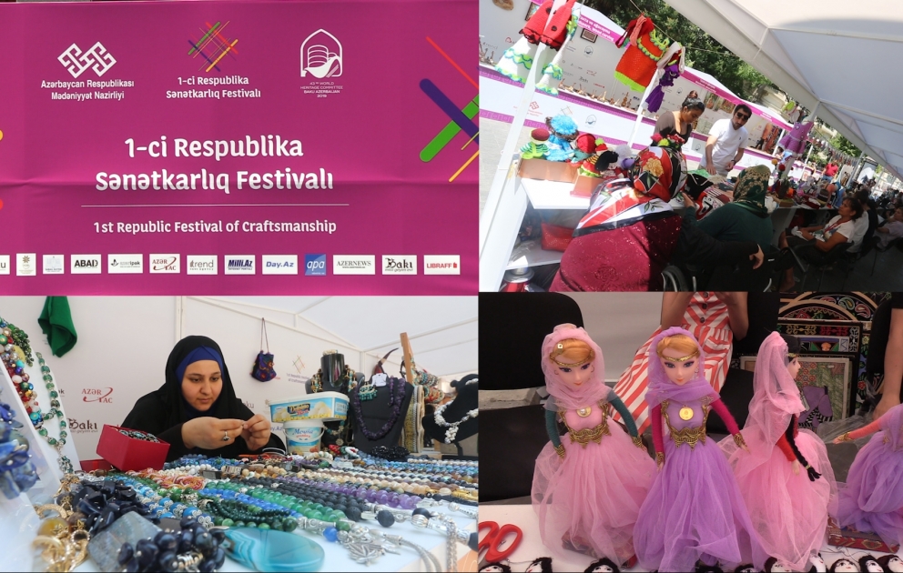 Bakıda ilk dəfə Respublika Sənətkarlıq Festivalı keçirilib