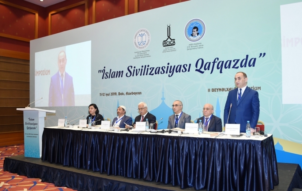II. internationales Symposium über "Islamische Zivilisation im Kaukasus" in Baku
