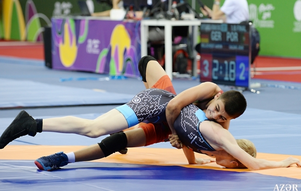 İkinci qızıl medalı sərbəst güləşçimiz Murad Haqverdiyev qazanıb