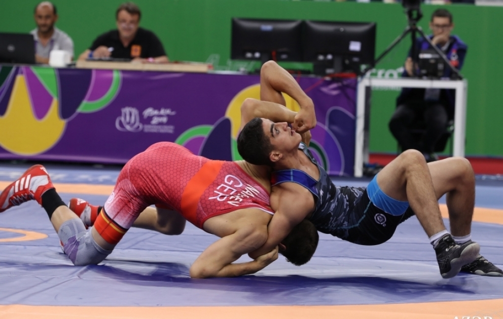 Yunan-Roma güləşçisi Xasay Həsənli “EYOF 2019”un çempionu olub