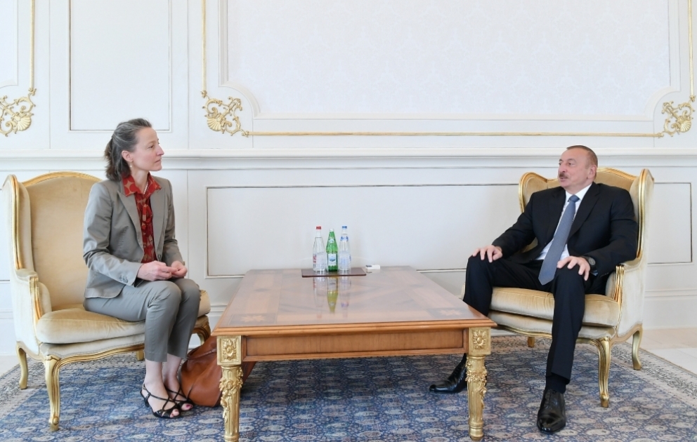 President Ilham Aliyev received credentials of incoming Swiss ambassador