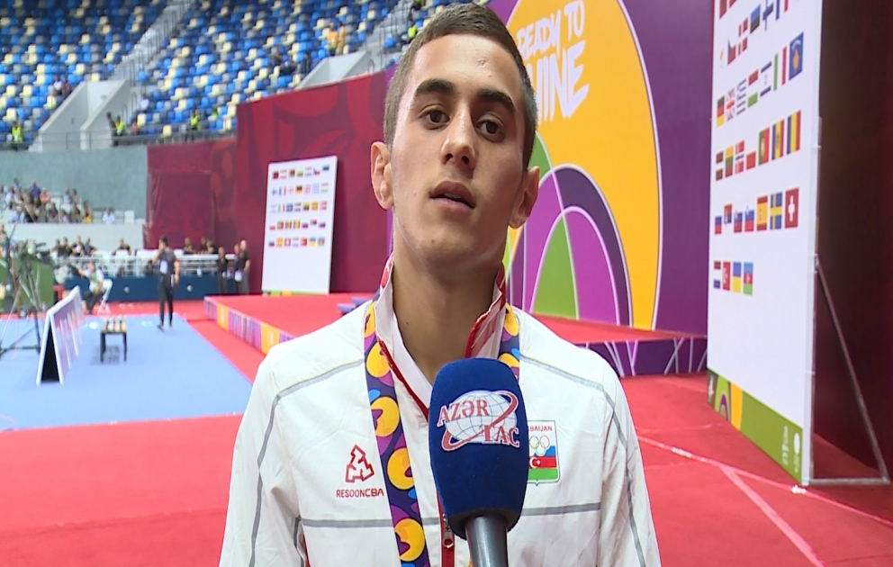 Elmir Əliyev: Məqsədim Olimpiya çempionu olmaqdır
