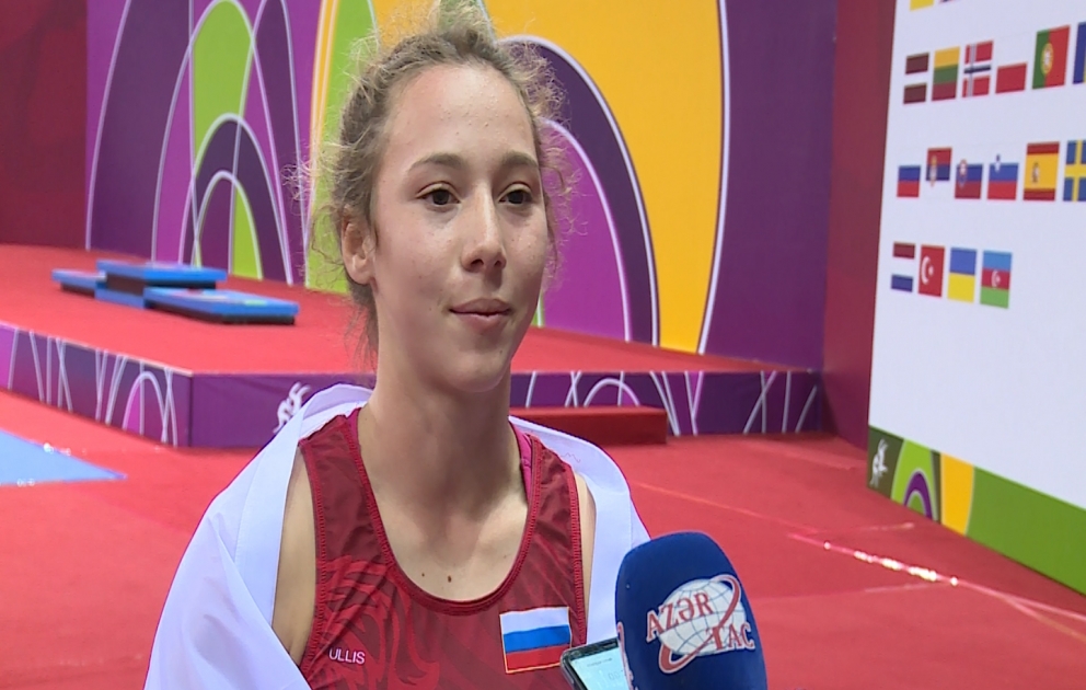 Polina Lukina: Hələ belə gözəl təşkil olunmuş yarışda iştirak etməmişdim