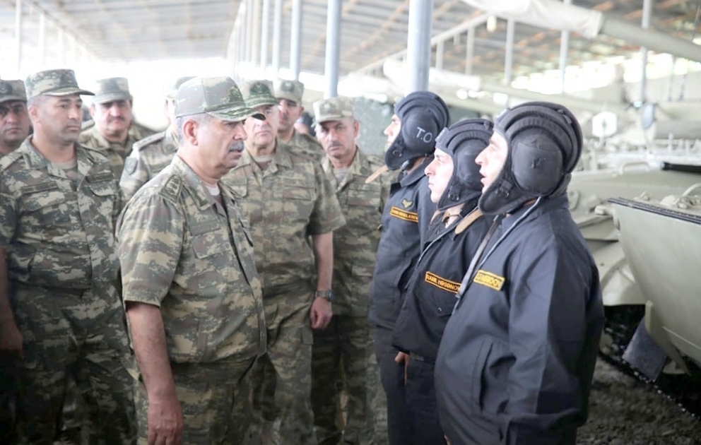 Ali Baş Komandanın tapşırığı ilə hərbi hissələrin yoxlanılması davam edir