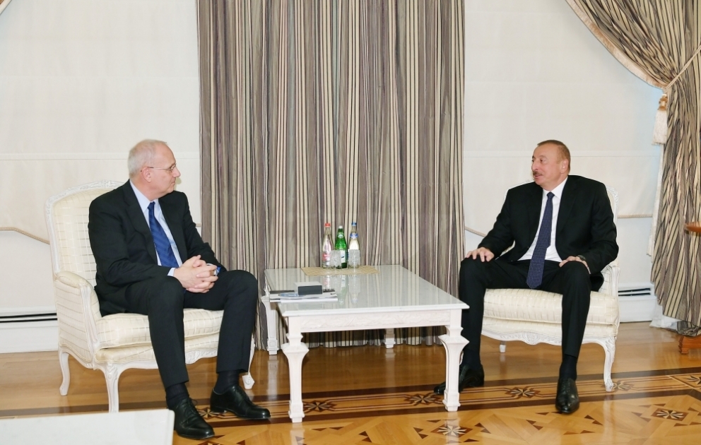 President Ilham Aliyev received president of International Astronautical Federation