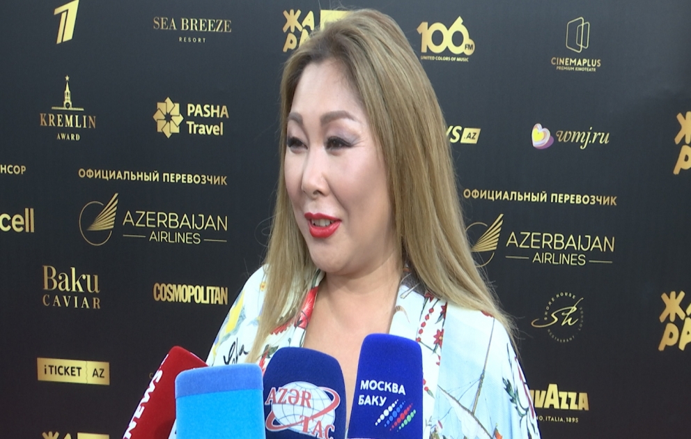 Анита Цой: Желаю фестивалю «Жара», городу Баку только процветания