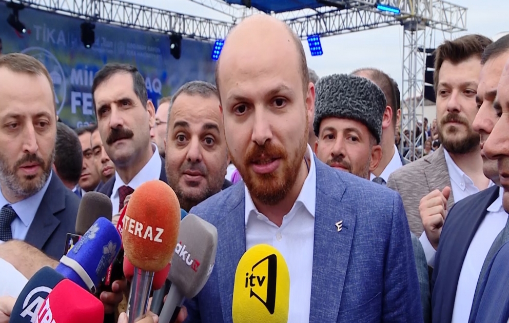 Bilal Ərdoğan: Bu festivala hər il daha çox  iştirakçının qatılacağına və daha da maraqlı olacağına inanıram