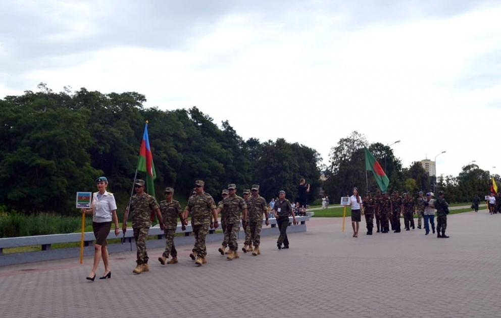 The opening ceremony of the "Sniper Frontier" international contest was held
