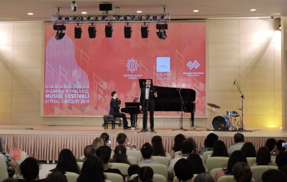 Qəbələ Beynəlxalq Musiqi Festivalı çərçivəsində daha bir konsert proqramı təqdim edilib