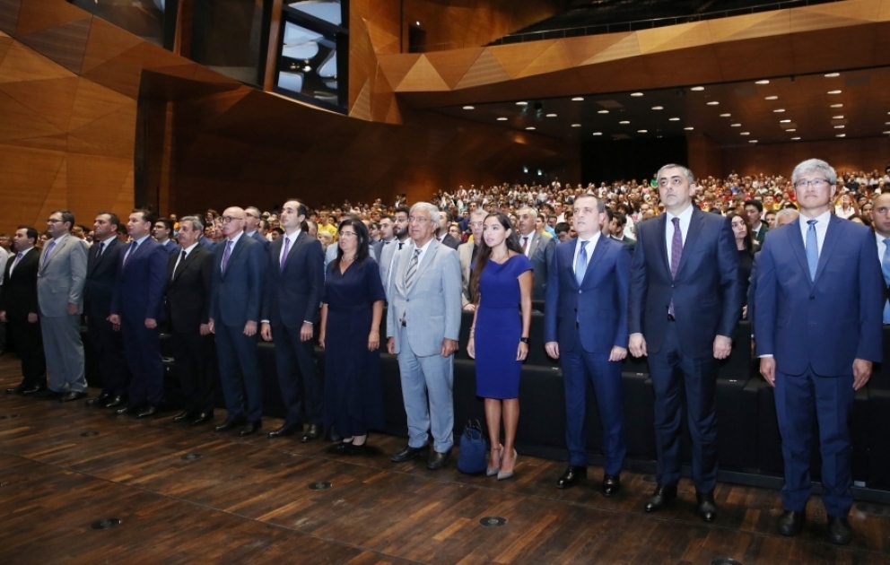 Bakıda 31-ci Beynəlxalq İnformatika Olimpiadasının açılış mərasimi keçirilib