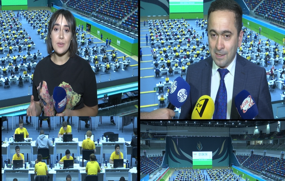 Bakıda keçirilən 31-ci Beynəlxalq İnformatika Olimpiadasının ilk günü məktəblilər biliklərini sınayıblar