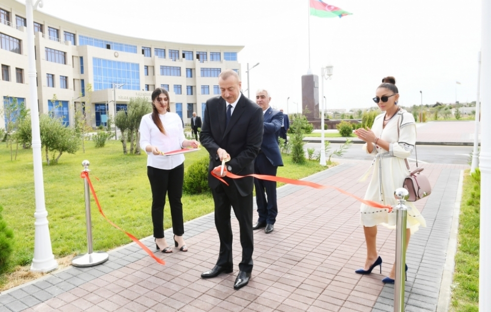 President Ilham Aliyev inaugurated Youth Center in Pirallahi district