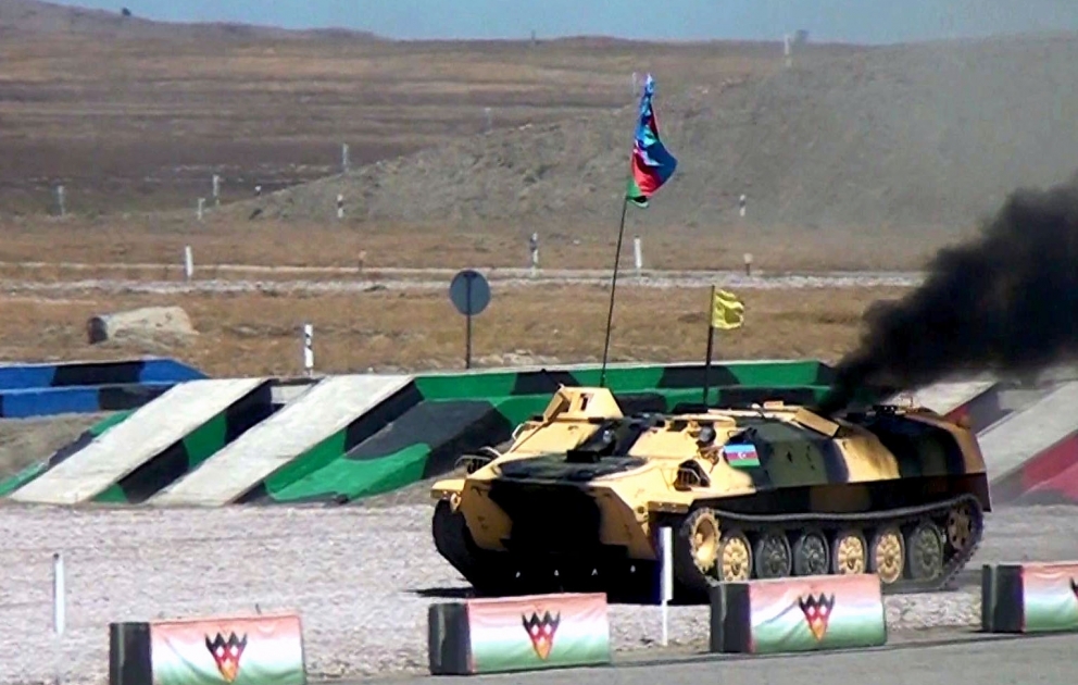 “Artilleriya atəşinin ustaları” müsabiqəsində komandamızın birinci heyəti uğur qazanıb