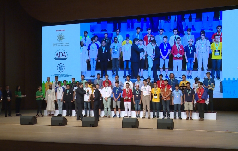 31-ci Beynəlxalq İnformatika Olimpiadasının bağlanış mərasimi keçirilib