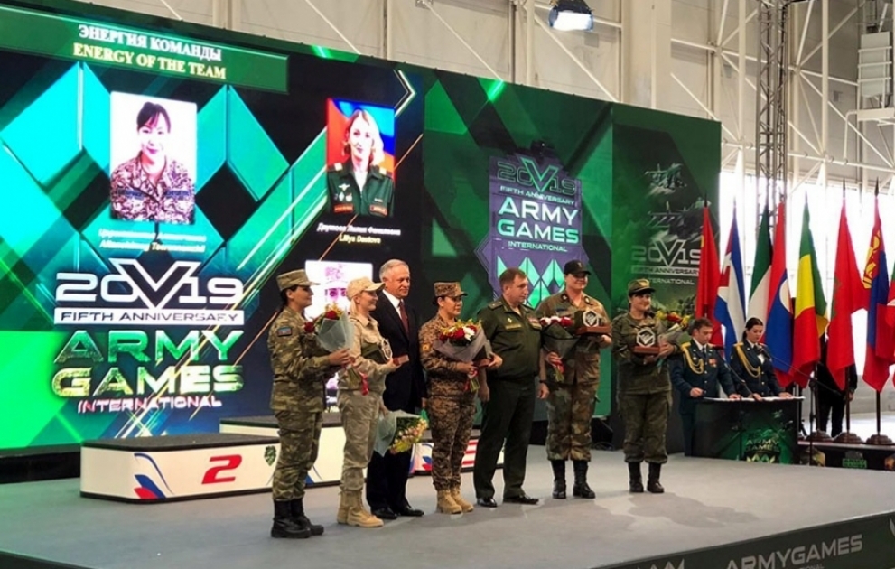 Azerbaijani servicemen were awarded at the International Army Games-2019