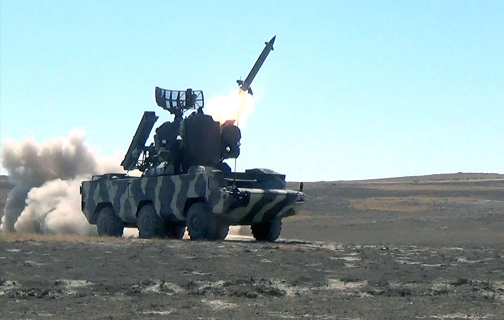 Подразделения ПВО выполнили боевые стрельбы