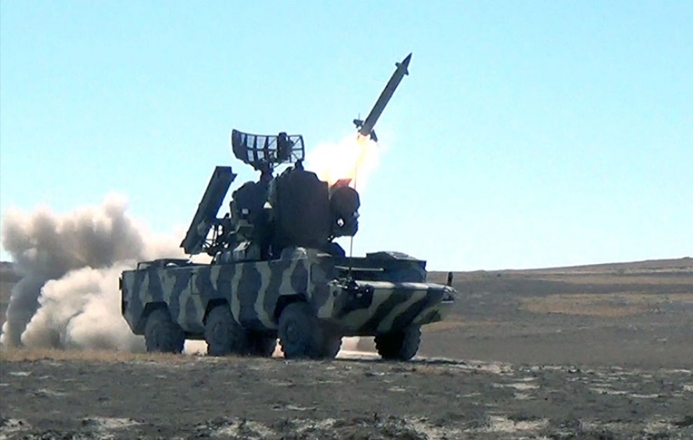 Air Defense Units conducted combat firing