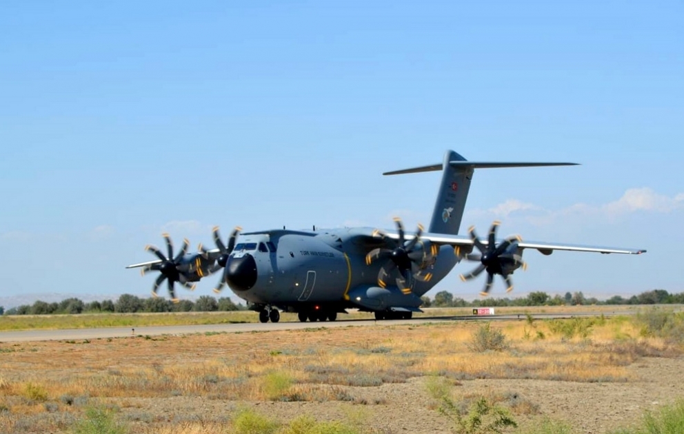 Representatives of the Turkish Air Force arrived in Azerbaijan to participate in the "TurAz Qartalı-2019" Exercises