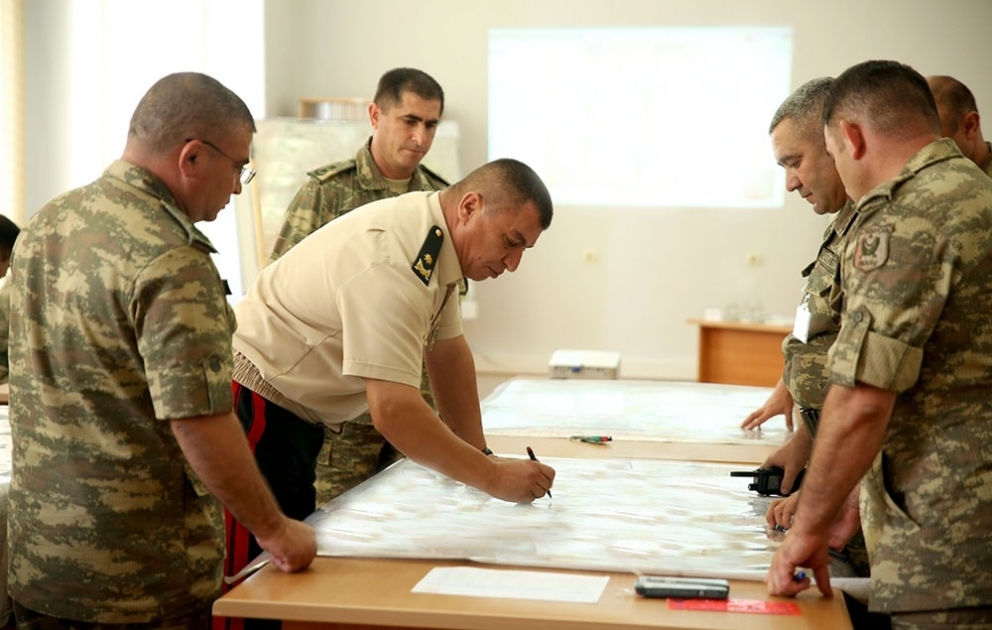 В Центре военных игр проводится командно-штабное учение