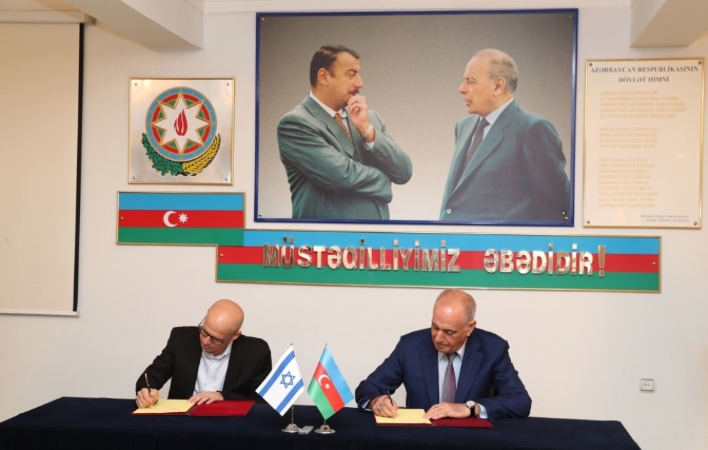 AZƏRTAC və İsrailin Tazpit agentliyi Əməkdaşlıq barədə Anlaşma Memorandumu imzalayıblar
