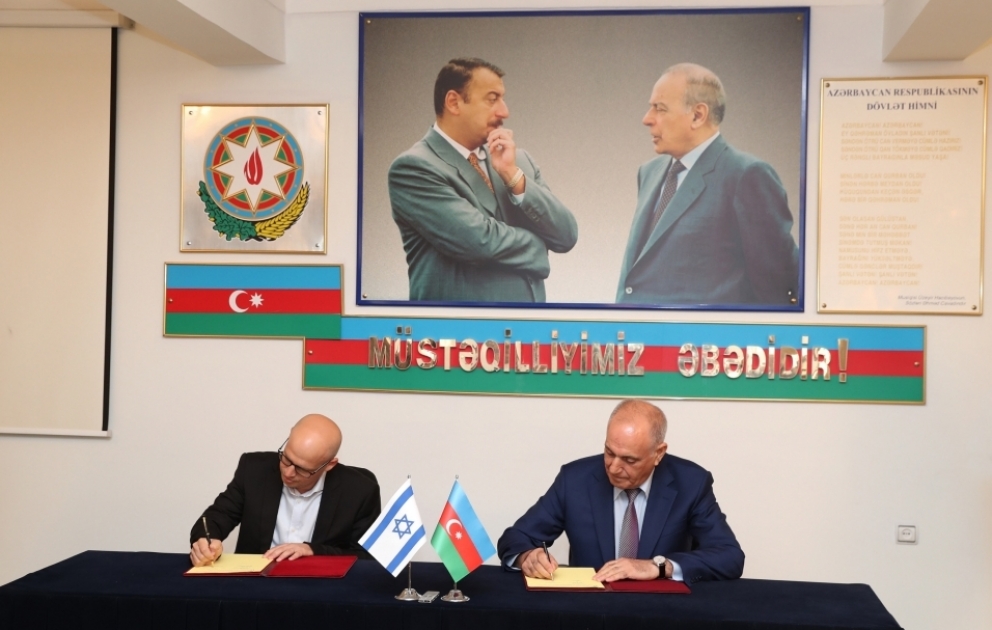 L’AZERTAC et l’agence israélienne Tazpit signent un mémorandum d’accord sur la coopération