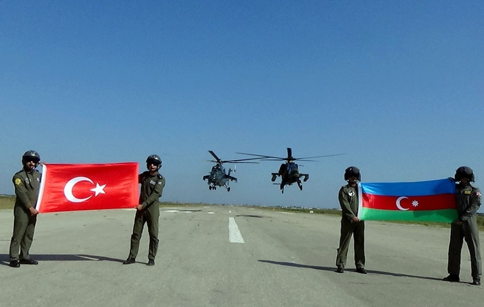 “TurAz Qartalı-2019” birgə təlimləri davam edir