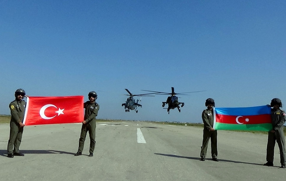 "TurAz Qartalı-2019" Joint Exercises continue