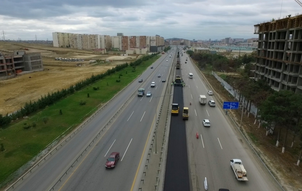 Bakı-Quba-Rusiya avtomobil yolu yenidən qurulur