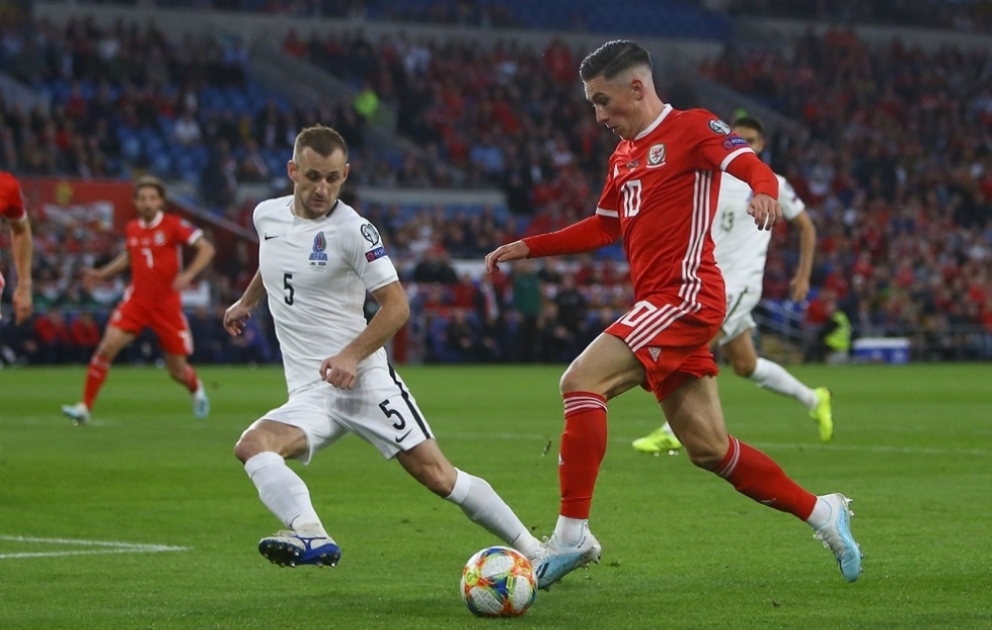 Futbol üzrə Azərbaycan millisi Uels yığmasına minimal hesabla məğlub olub