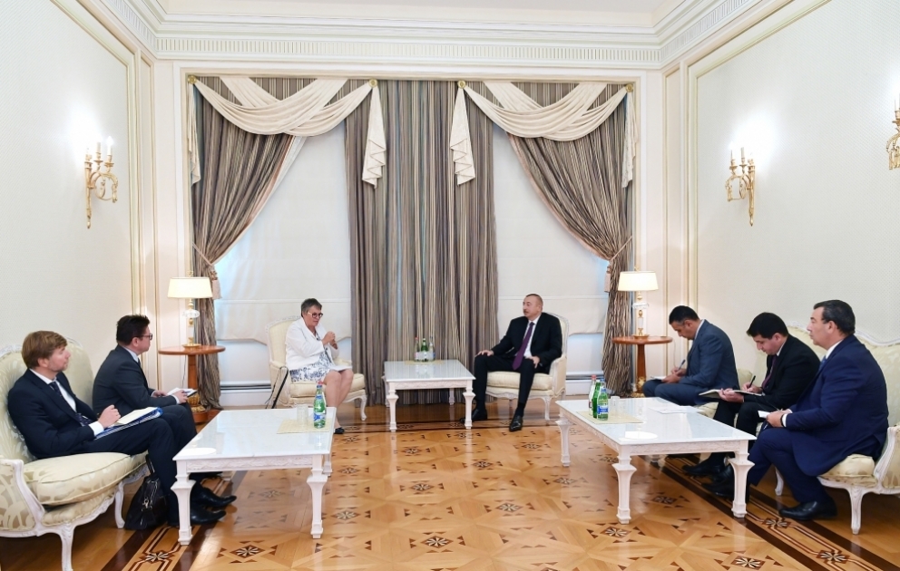 President Ilham Aliyev received PACE president