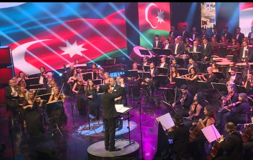 Bakının 1918-ci ildə işğaldan azad olunması münasibətilə Ankarada mərasim keçirilib