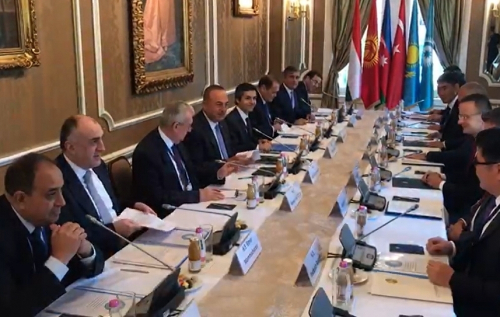 Budapeştdə Türk Şurasının Xarici İşlər Nazirləri Şurasının növbədənkənar iclası keçirilib