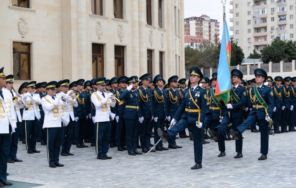Dövlət Sərhəd Xidməti Akadеmiyasında kursantların andiçmə mərasimi olub