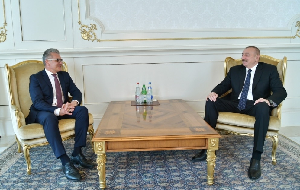 Le président Ilham Aliyev reçoit le nouvel ambassadeur de Croatie en Azerbaïdjan