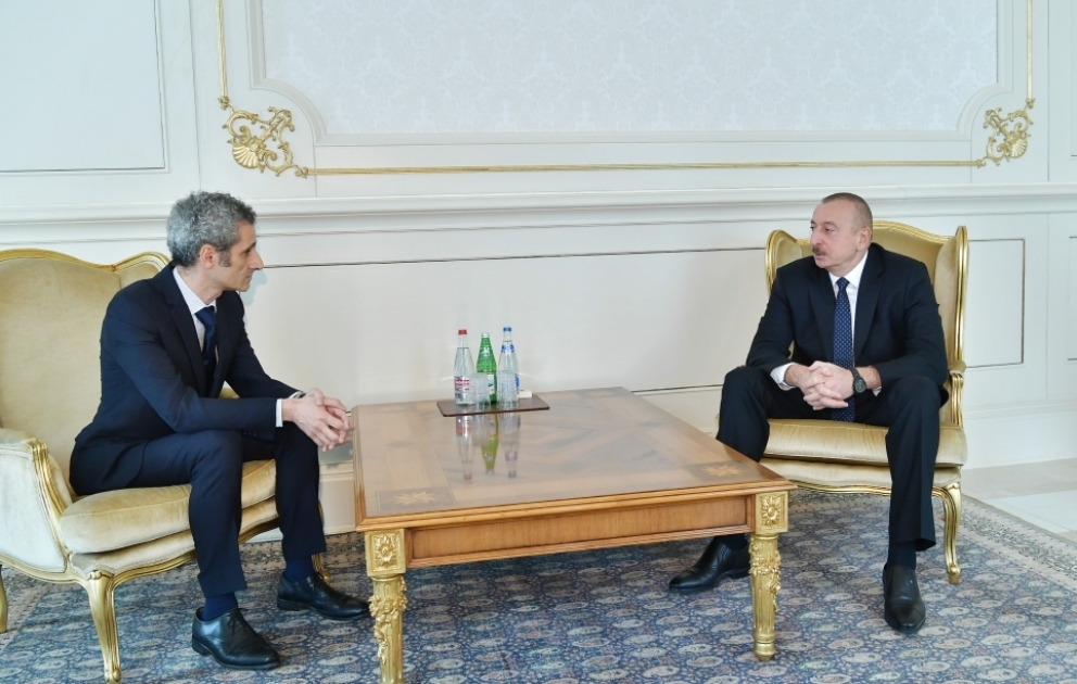 President Ilham Aliyev received credentials of incoming French ambassador