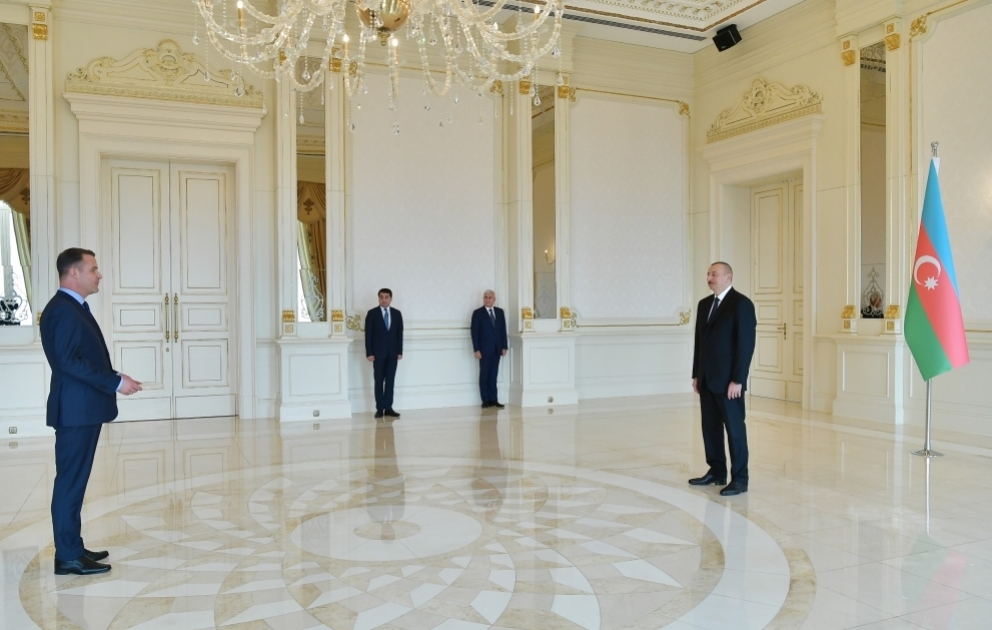 Präsident Ilham Aliyev empfängt neuen litauischen Botschafter