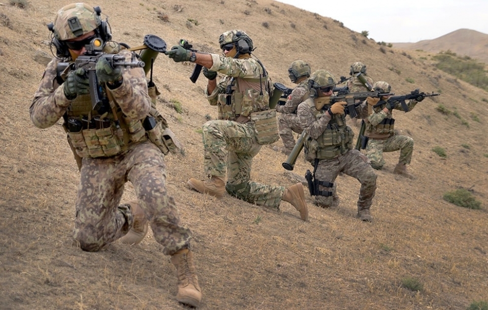 Fire exercises were completed in the "Caucasian Eagle - 2019" Exercises