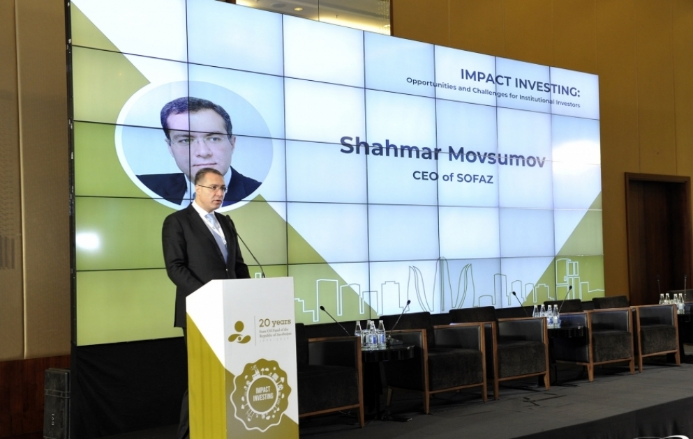 “Müsbət təsirli investisiya: institusional investorlar üçün imkanlar və çağırışlar” adlı konfrans keçirilir
