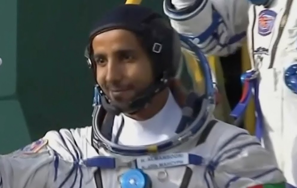 Trois astronautes dont le premier Émirati dans l'espace š'envolent pour l'ISS