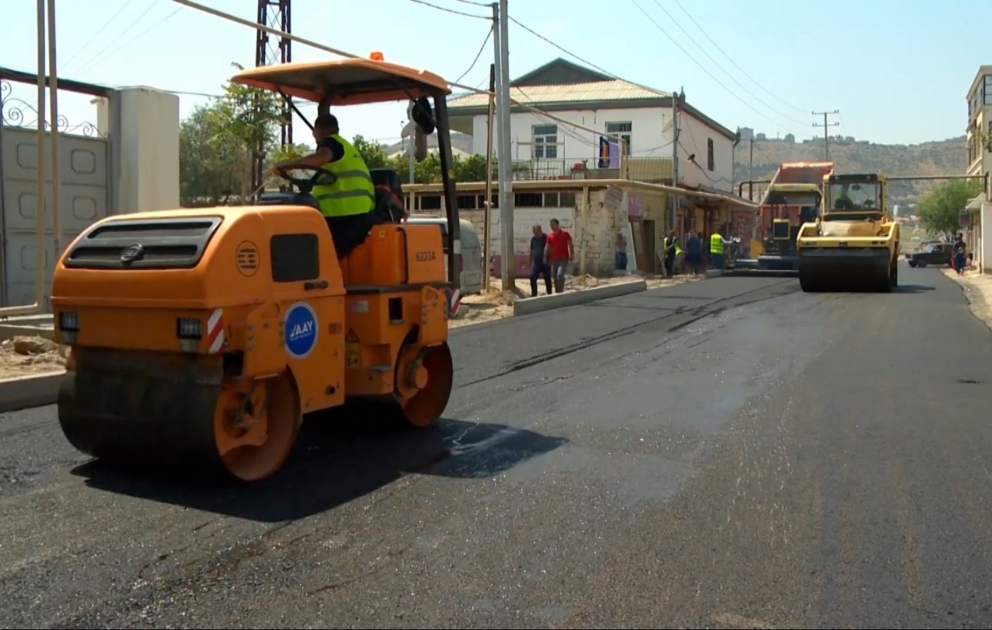 Uzunluğu 8.6 km olan Gülbala Əliyev küçəsi yenidən qurulur